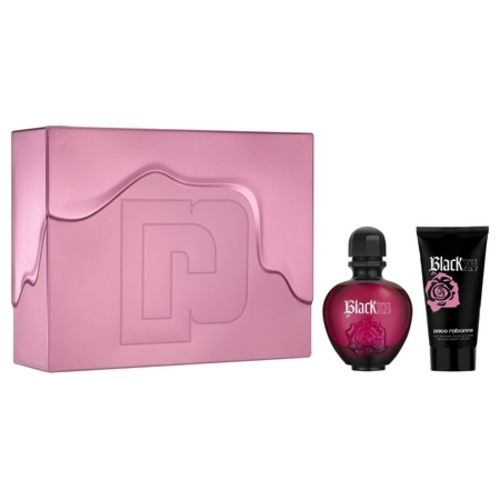 The perfumed breath Black XS pour Femme by Paco Rabanne in a new box
