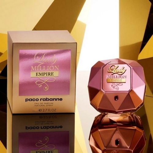 Case and bottle Paco Rabanne Lady Million Empire